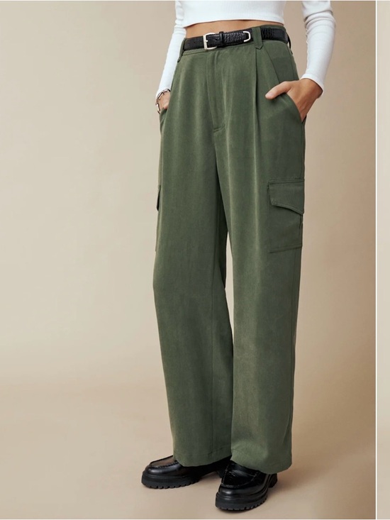Reformation Pants - NWT REFORMATION Jackson Cargo Pant Size 10 Straight-Leg Fern Green ~ $198